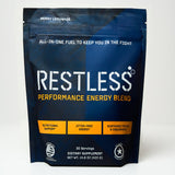 RESTLESS® Performance Energy Blend – Tactical all-in-one energy supplement powder bag